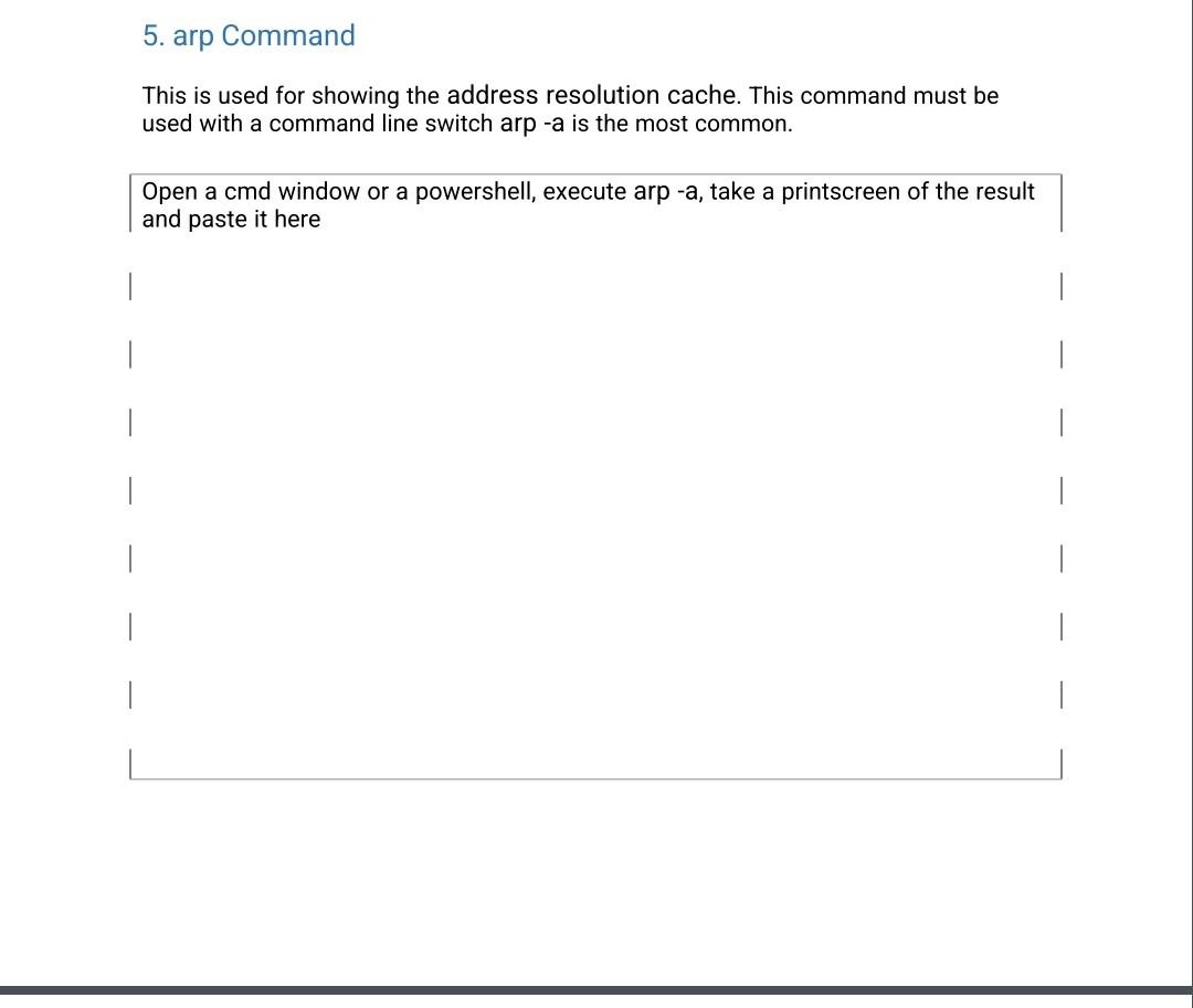 Solved Run each command in this document, capture the screen | Chegg.com