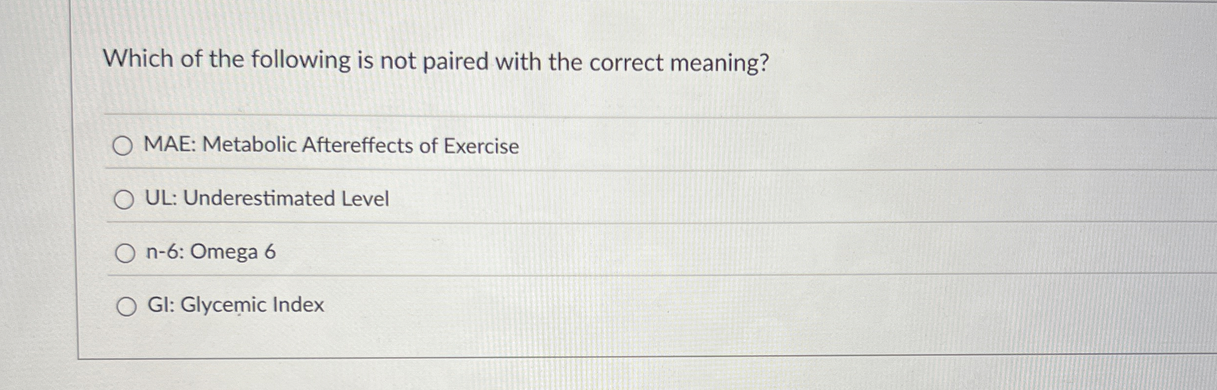 Solved Which of the following is not paired with the correct | Chegg.com