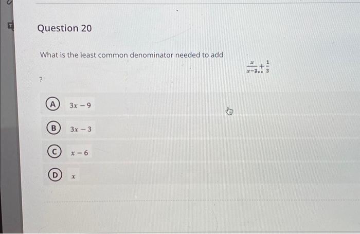 Solved x−3x+31 | Chegg.com