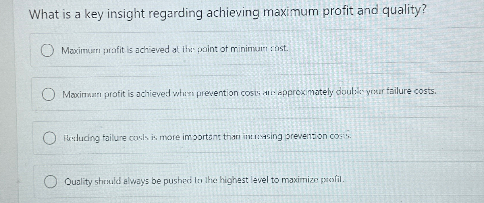 Solved What is a key insight regarding achieving maximum | Chegg.com