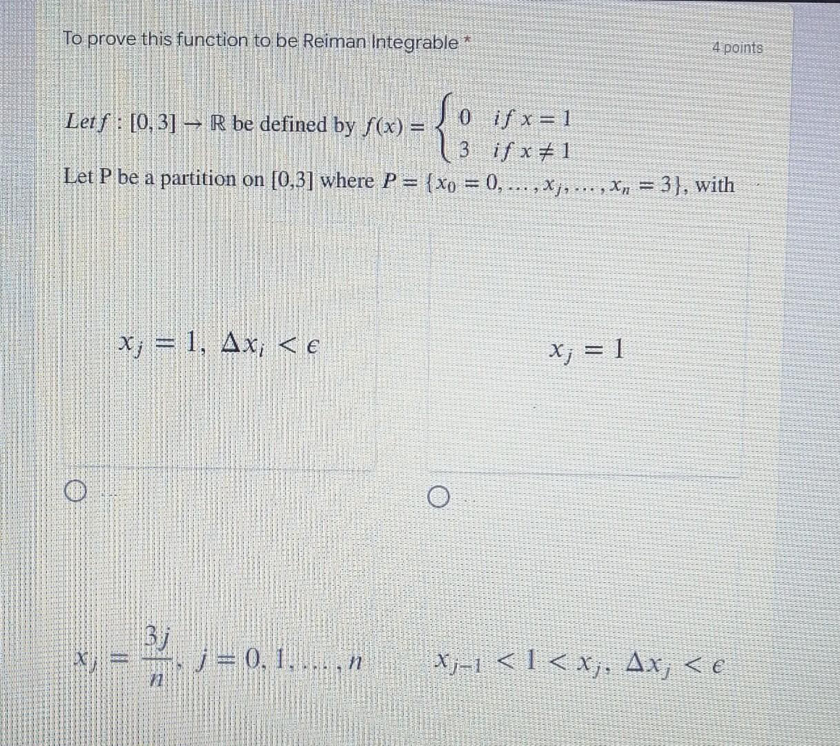 Solved Every function which is Riemann integrable on [a,b] | Chegg.com