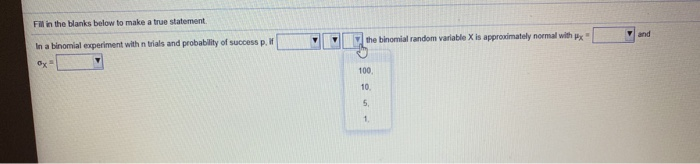 Solved Fill in the blanks below to make a true statement In | Chegg.com