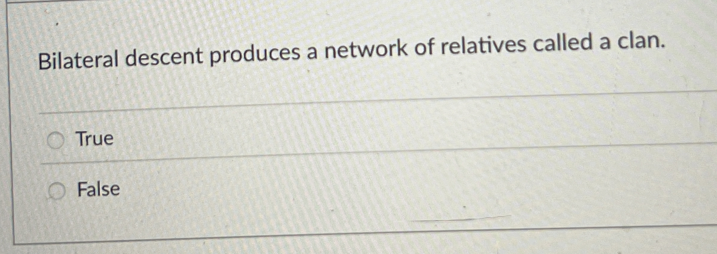 Solved Bilateral descent produces a network of relatives | Chegg.com