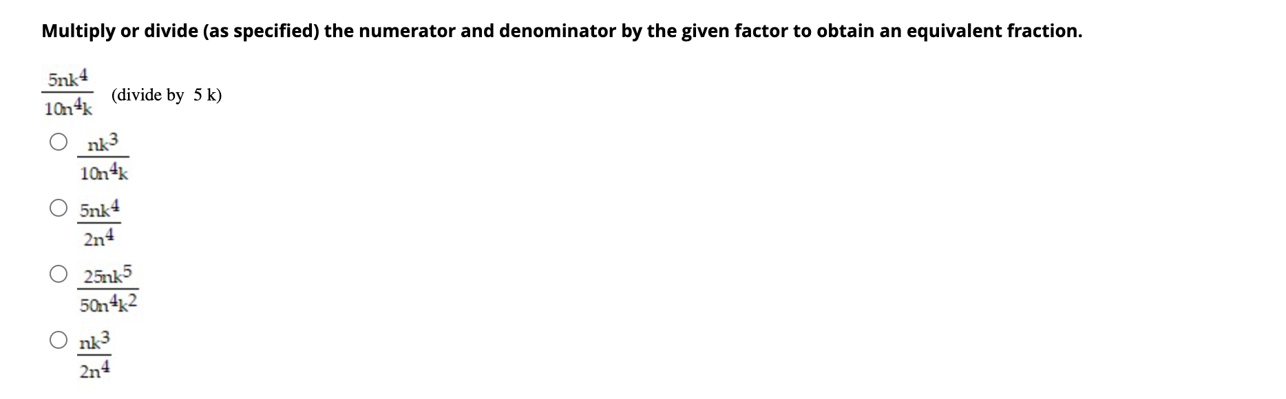 Solved Multiply or divide (as specified) ﻿the numerator and | Chegg.com