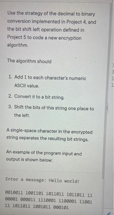 Solved use the strategy of the decimal to binary conversion chegg