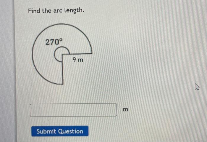 Solved Find The Arc Length. | Chegg.com