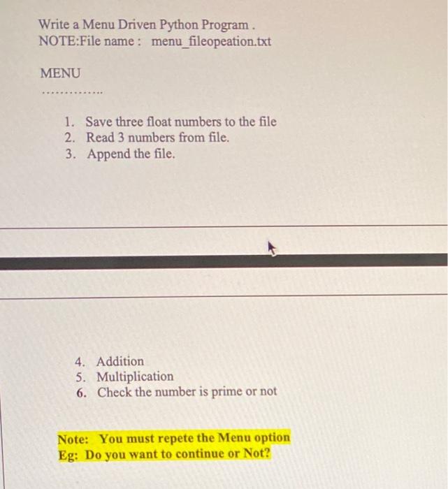 Solved write a python profram, send the program in text and | Chegg.com