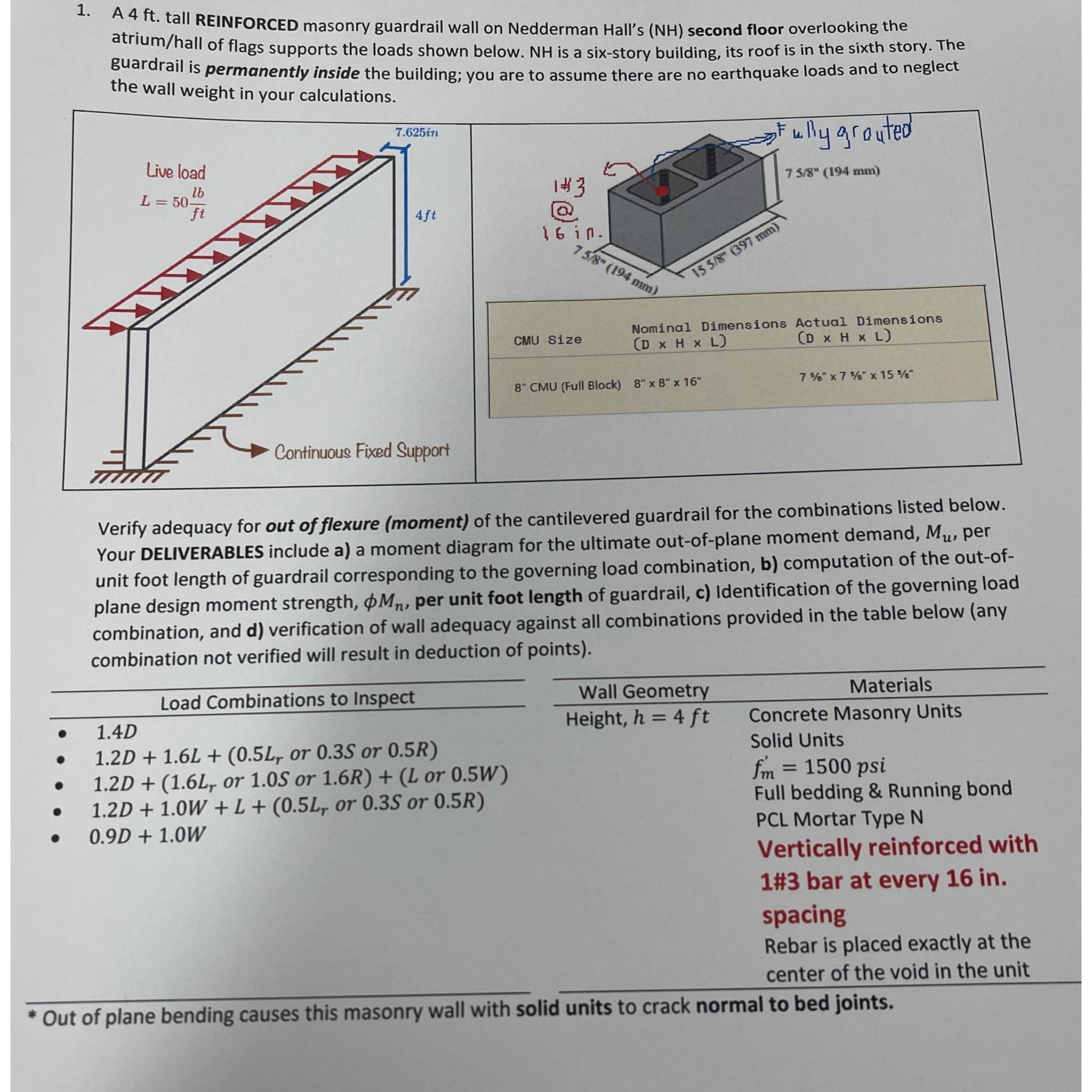 Solved Course: Masonry Design | Chegg.com