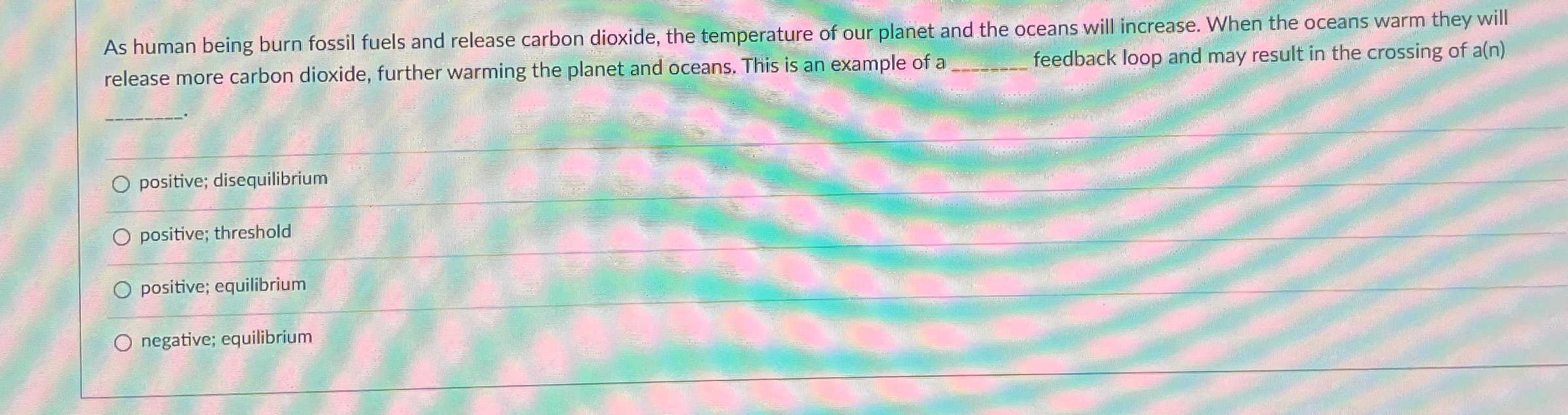 Solved As human being burn fossil fuels and release carbon | Chegg.com