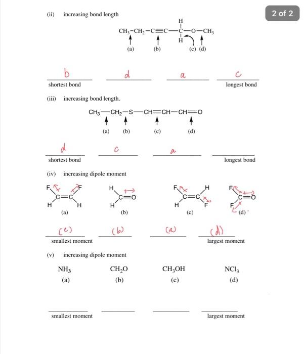 Solved 1 Of 2 Clg 1 Structure And Bonding 1 4 21 Dr Chegg Com