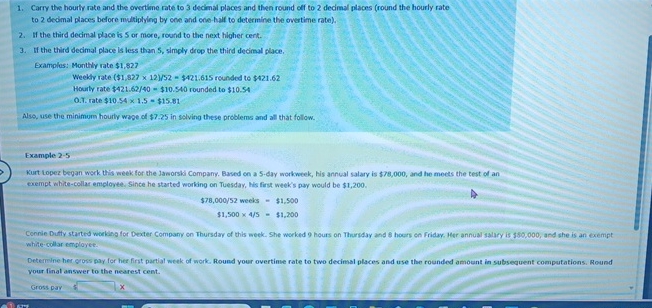 Solved Carry the hourly rate and the overtime rate to 3 | Chegg.com