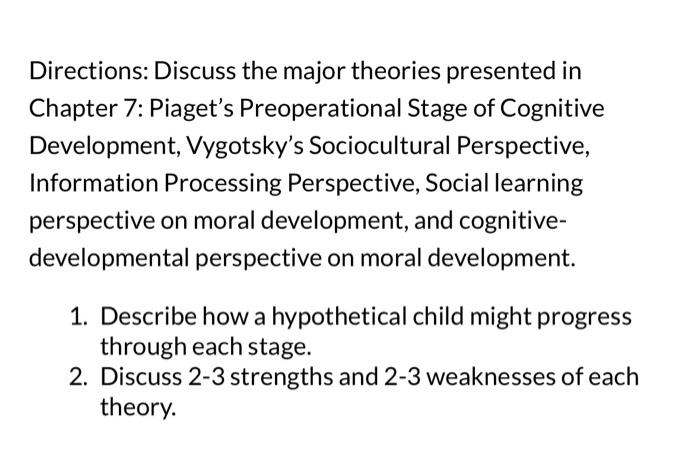 piagets moral stages