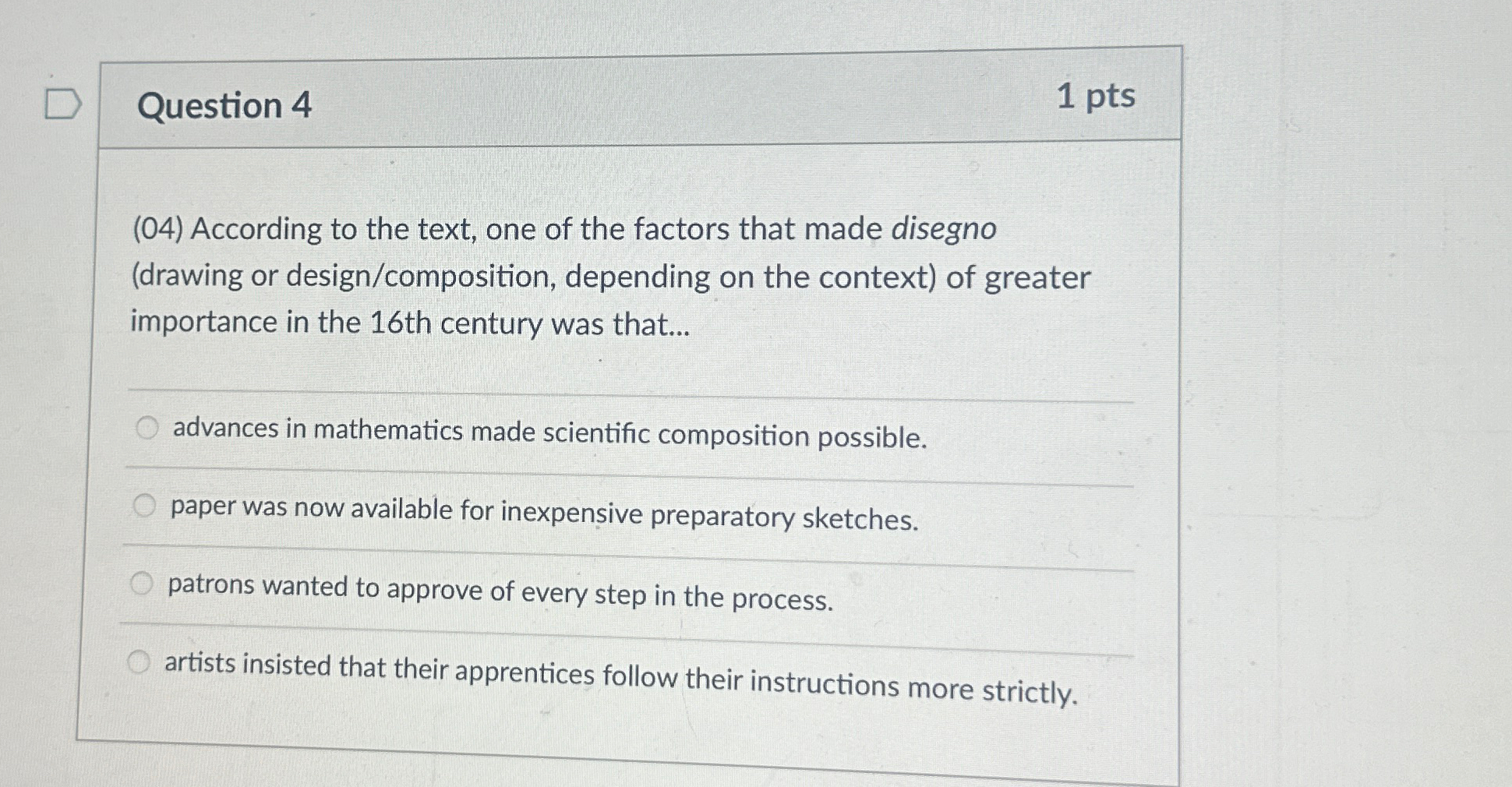Solved Question 41 ﻿pts(04) ﻿According to the text, one of | Chegg.com