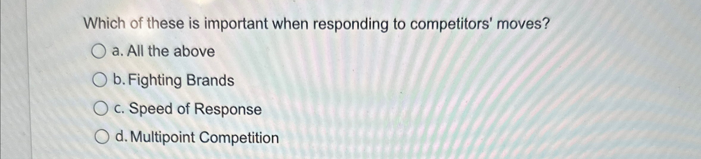 Solved Which of these is important when responding to | Chegg.com