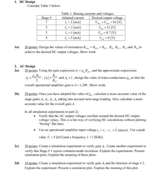 Solved electronics 2please answer parts 1 and 2 using | Chegg.com