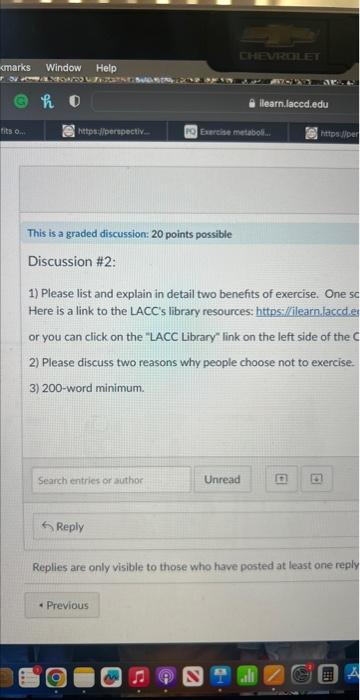 Solved 1) Please list and explain in detail two benefits of | Chegg.com