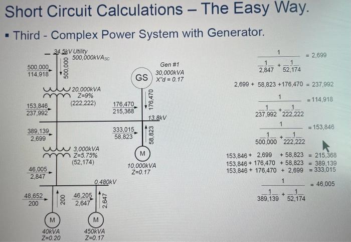 Solved Draw a one-line diagram of the following system and | Chegg.com
