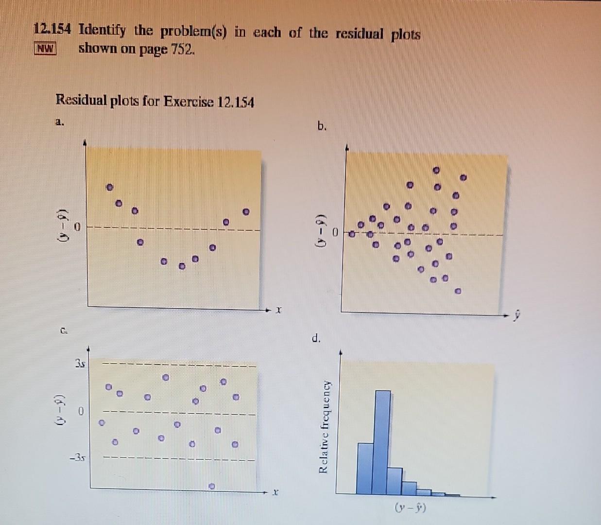 Solved 12.154 Identify the problem(s) in each of the | Chegg.com