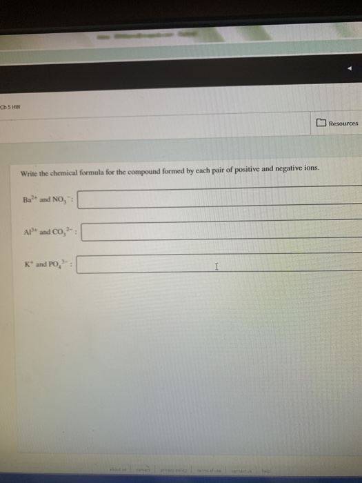 Solved Determine The Formula Unit For The Compound Formed | Chegg.com