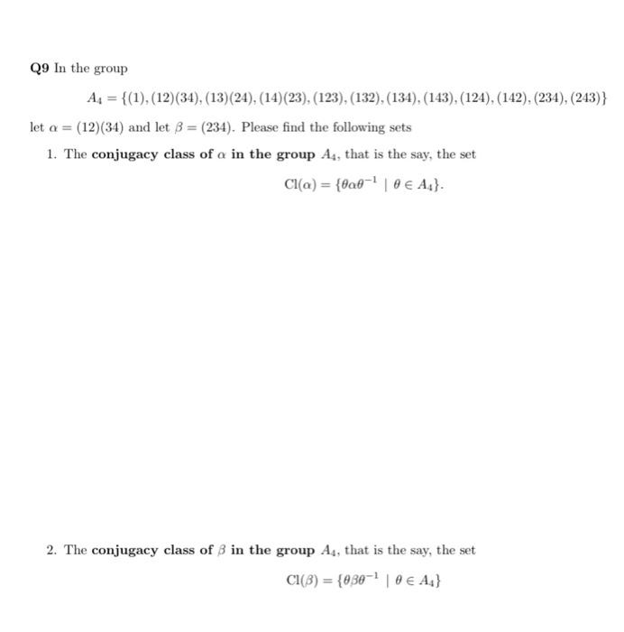 Solved Q9 In the group | Chegg.com