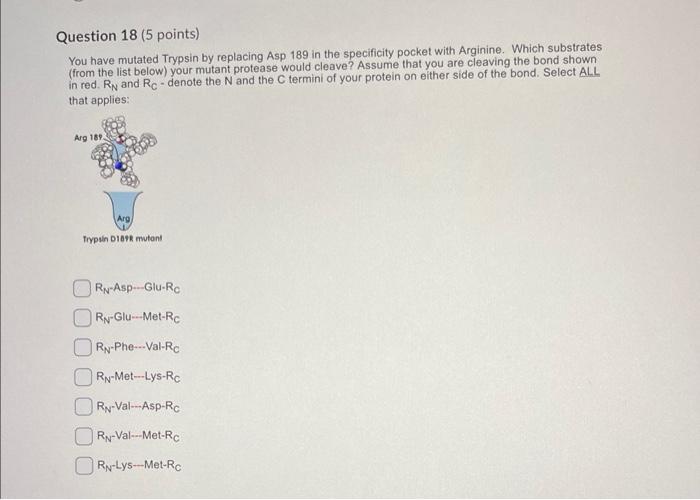Solved Which is true about enzymes? Choose the best answer.