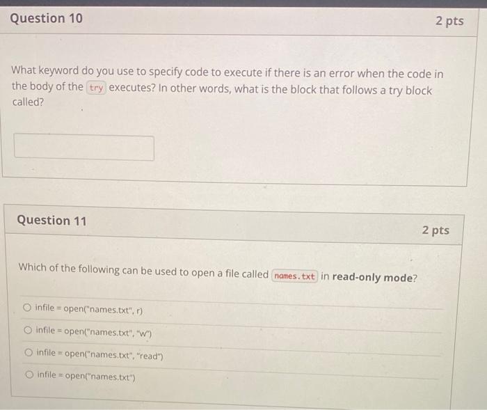 what is the value of the following expressions