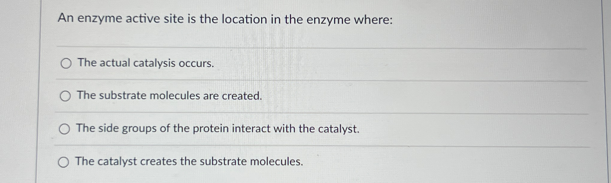 blocks substrate molecules from entering the active site of an enzyme