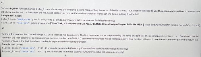 Solved Define a Python function named | Chegg.com