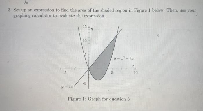 Find the area of on sale the shaded region calculator