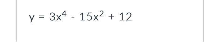 y x 2 3x 15