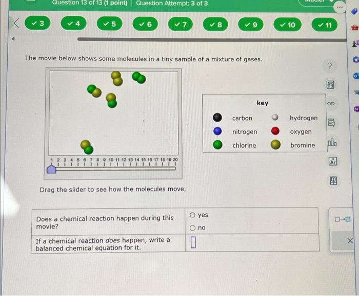 solved-the-movie-below-shows-some-molecules-in-a-tiny-sample-chegg
