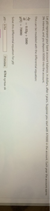 Solved dP A population is modeled by the differential | Chegg.com