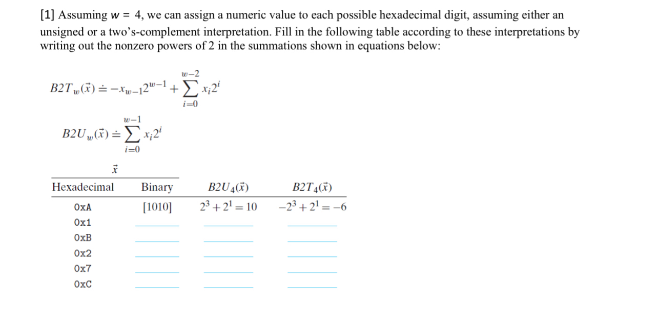 Solved 1] ﻿Show your work[2] ﻿You should solve all the | Chegg.com