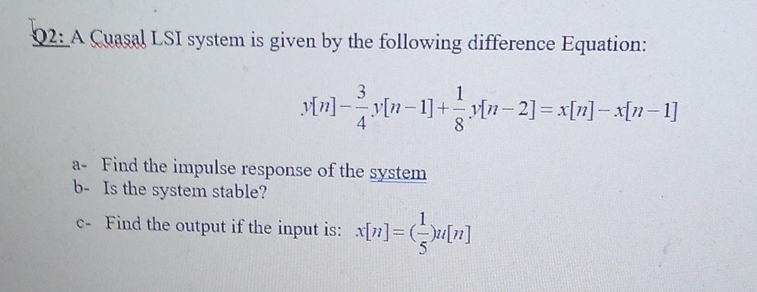 Solved Please show the solution step by step. I want to know | Chegg.com
