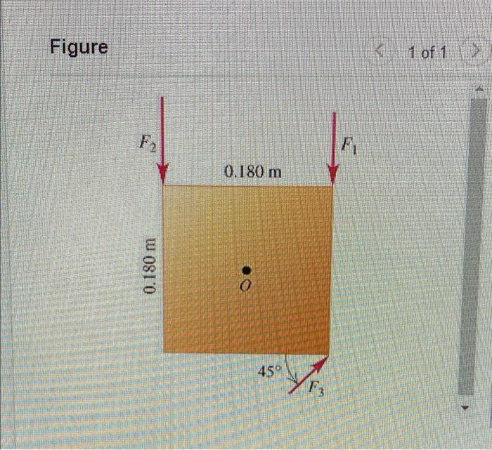 Figure
0.180 m
0.180 m
45°
F3
F?
1>
1 of 1