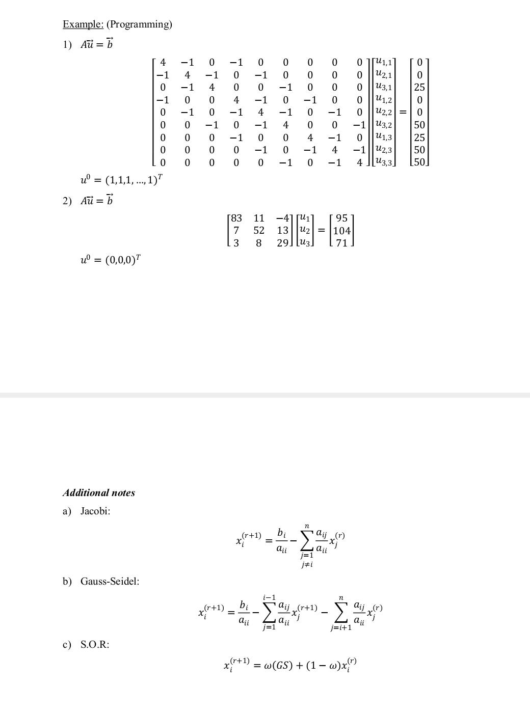 Example Programming 1 Au B