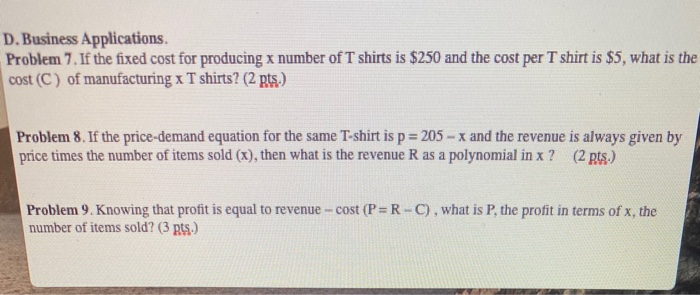 Solved B) Operations On Polynomials. Polynomials Can Be | Chegg.com