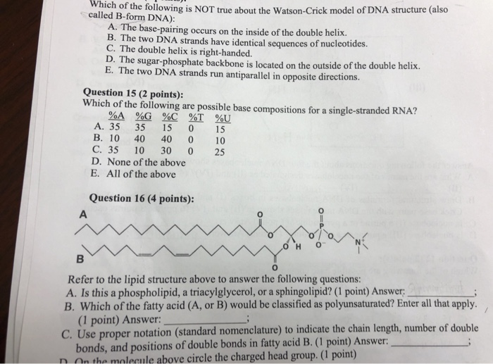 Solved Which of the following is NOT true about the | Chegg.com