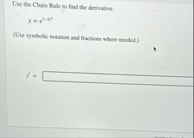 Solved Use the Chain Rule to find the | Chegg.com