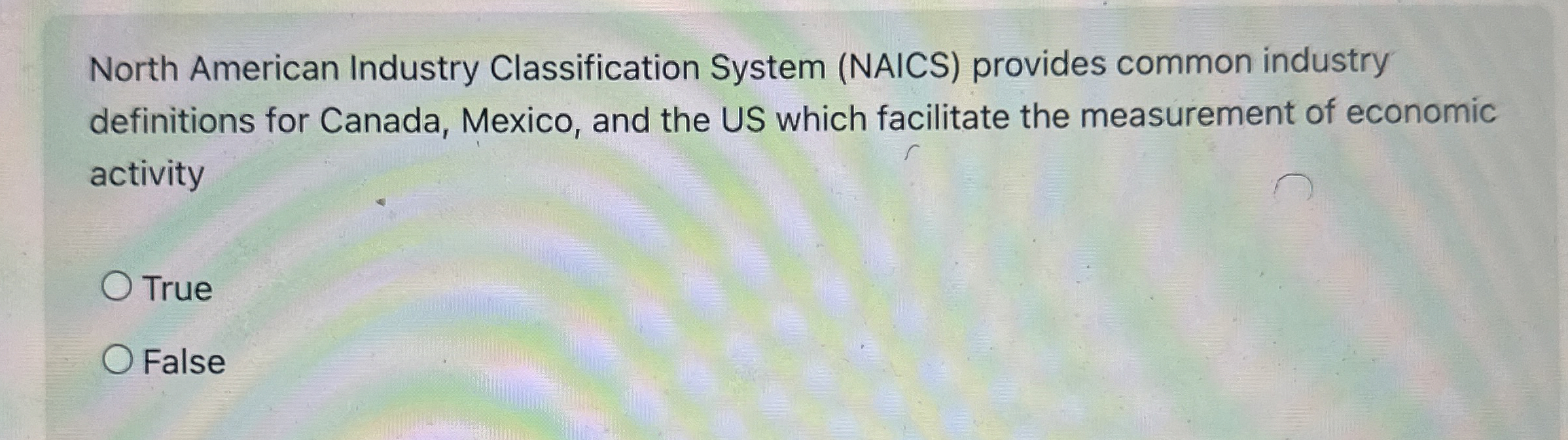 Solved North American Industry Classification System (NAICS) | Chegg.com