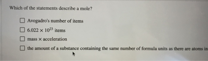 Which Statement Best Describes a Mole? Unlock Chemistry Secrets