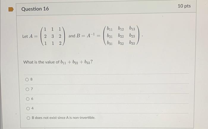 Solved A=⎝⎛121131122⎠⎞ And | Chegg.com