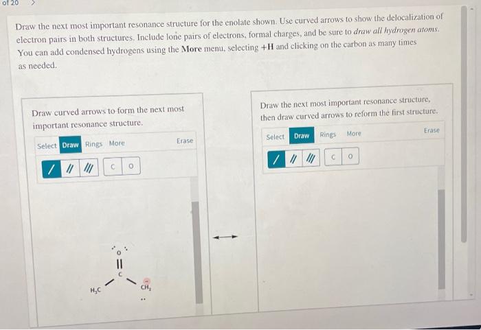 Solved Consider the incomplete structure shown. H A. | Chegg.com