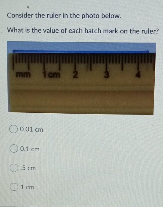 Solved Question 4 1 Point Saved What Is The Measurement Chegg Com