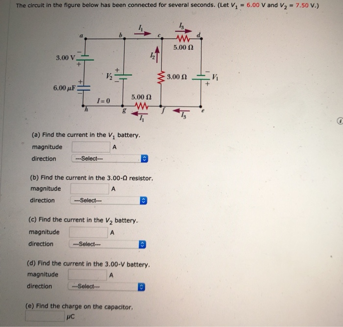 Solved The circuit in the figure below has been connected | Chegg.com