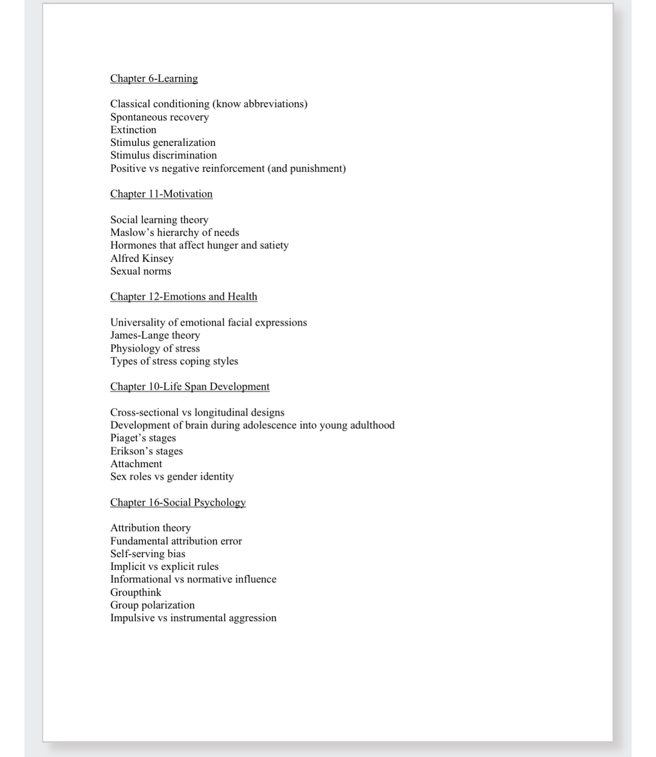 Solved Chapter 6 LearningClassical conditioning know Chegg