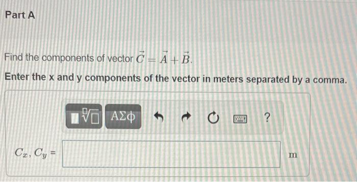 Solved (Figure 1) Shows Vectors A And B. A = 4.0 M And B = | Chegg.com