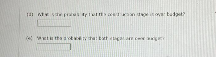 Solved Probability Assignments for the KPEL Project(b) What | Chegg.com