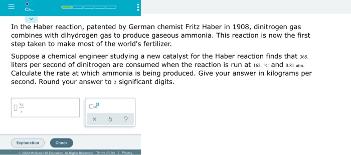 Solved Dinitrogen gas combines with dihyrogen gas to produce | Chegg.com