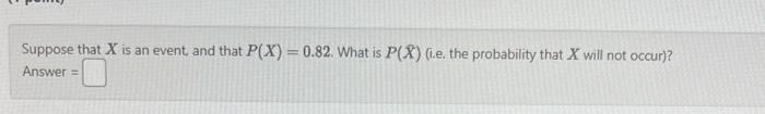 Solved Consider a sample space of three outcomes A B, and C. | Chegg.com